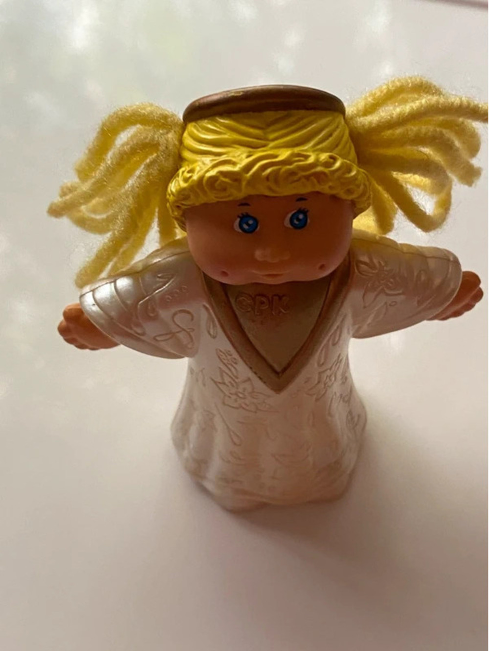 1992 Collector Cabbage Patch Kids Angel CPK Figurine 3" Doll Jessica Wallace